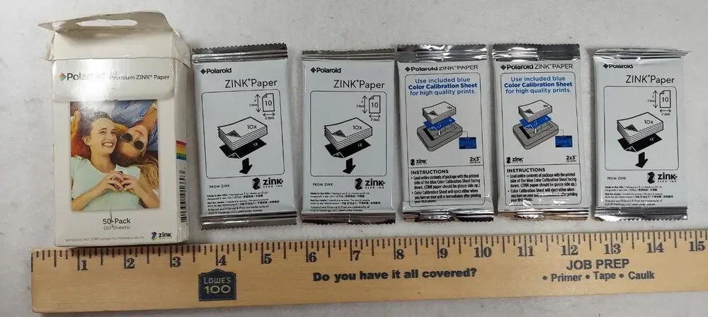 Polaroid Premium ZINK Photo Paper 2x3
